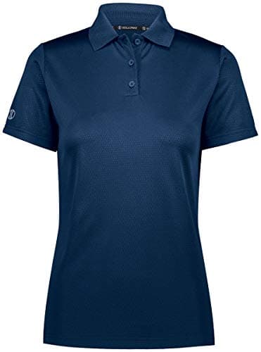 Holloway Ladies Prism Polo 2Xl Navy + Core Warmth + Sporty Style + Sun Protection + Lightweight + Quick Dry + Breathable