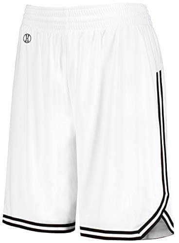 Augusta Sportswear Holloway Sportswear Women's Retro Basketball Shorts - White/Black
| Augusta Sportswear Holloway Spor