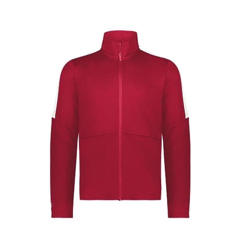 Holloway Men's Crosstown Jacket Warm Fleece Jogger Jacket for Outdoor FallWinter Activities Adjustable Hood Stretch Fabr