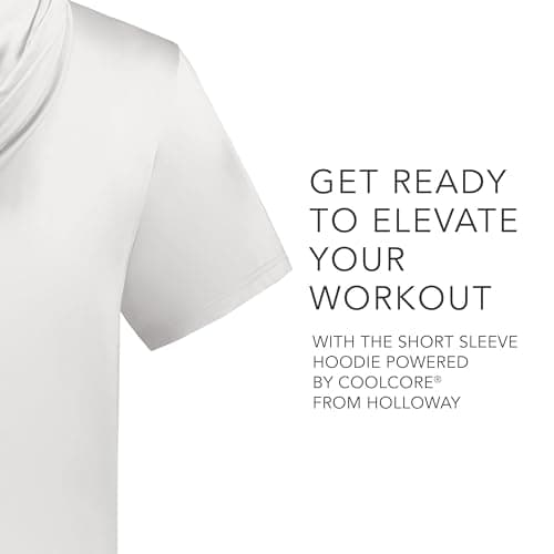 Coolcore Technology Men's Short Sleeve Hoodie for Outdoor Activities
| Breathable Short Sleeve Hoodie for Men with Cool