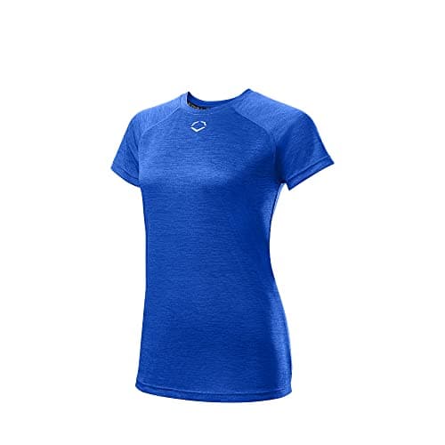 EvoShield Women's Fx Short Sleeve Training Tee + Moisture Wicking + Active Women Athletes + Gym and Fitness Studio + Bre