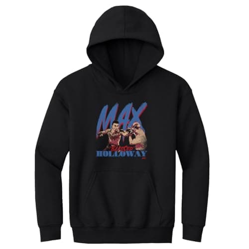 Max Holloway 500 LEVEL UFC Youth Hoodie Sweatshirt - Striking Style WHT