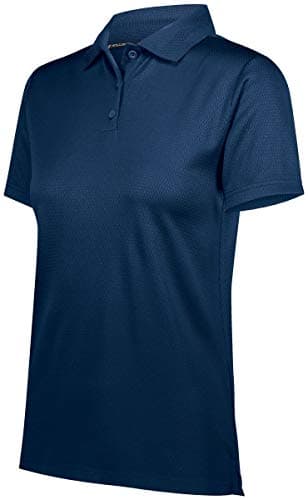 Holloway Ladies Prism Polo 2Xl Navy + Core Warmth + Sporty Style + Sun Protection + Lightweight + Quick Dry + Breathable