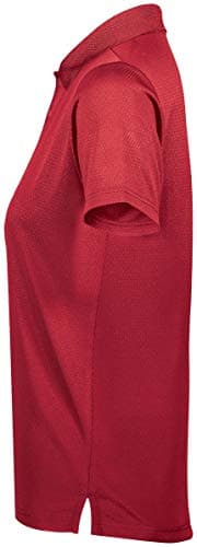 Holloway Ladies Prism Polo 2Xl Scarlet - Lightweight Moisture Wicking Polyester Polo for Women's Outdoor Activities