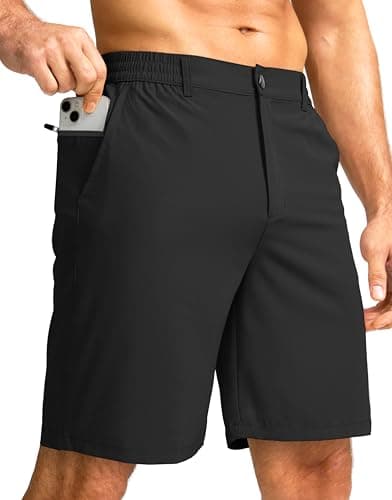 G Gradual Men's Lightweight Quick Dry Breathable Golf Shorts for Casual Work and Play
| G Gradual Men's Stretch 9" Golf