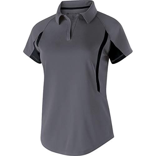 Holloway Women's Avenger Polo Cold Weather Protection Active Outdoor Men's Women's Lightweight Breathable Sweat-wicking