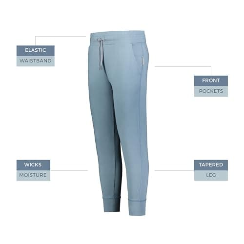 Holloway Women's Ventura Soft Knit Workout Pants with Pockets | Athletic Sweatpants & Joggers for Training