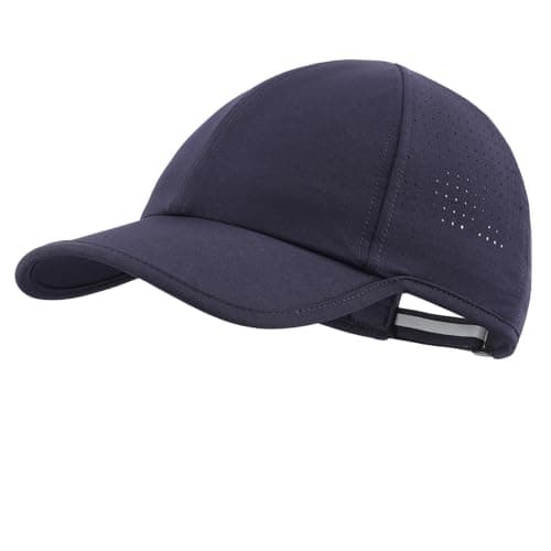 UPF50 Reflective Water Repellent Quick Dry Sun Hat for Men and Women Outdoor Sports Baseball Cap Golf Running