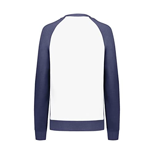 Holloway Women's All-American Fleece Crew + Warm + Active Ladies + Workout Gym + Quick Dry + Medium Stretch + 8.5 oz