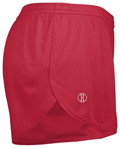 Holloway Sportswear PR Max Track Shorts for Women Scarlet Running Shorts for Summer Sports Activities Quick Dry Breathab