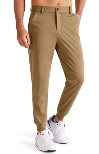 Libin Men's 4-Way Stretch Golf Joggers with Pockets Global Recycled Standard  
Libin Men's Slim Fit Sweatpants for Work