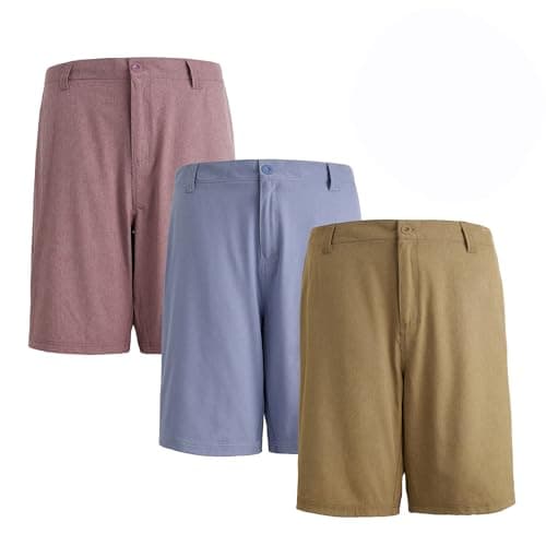 Facitisu Men's Hybrid Shorts for Golf Quick Dry Casual Walk
| Facitisu Men's Chino Hybrid Shorts Athletic Quick Dry Boa