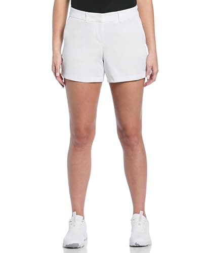 PGA TOUR Women's |5" Woven Golf Shorts for Women with Moisture-Wicking and Sun Protection
| PGA TOUR Women's Regular Fi