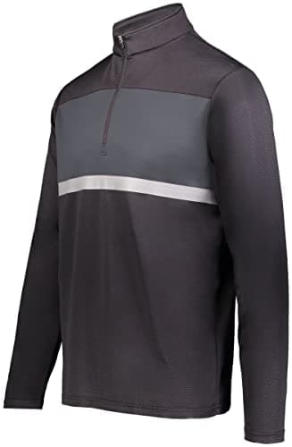 Holloway Sportswear Prism Bold 1/4 Zip Pullover for Men in XL Black/Carbon  
Holloway Sportswear Prism Bold 1/4 Zip Pull