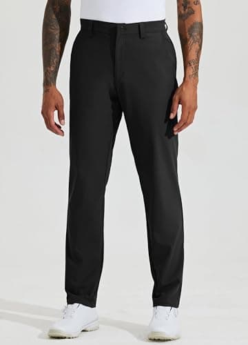 Willit Mens Quick Dry Golf Pants Stretch Slim Fit Casual Work with Pockets
| Willit Mens Quick Dry Golf Pants 30"/32" S