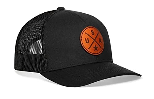 HAKA State City Trucker Hat Adjustable Baseball Hat for Men & Women
| HAKA Mesh Snapback Outdoor Black Golf Hat for Men