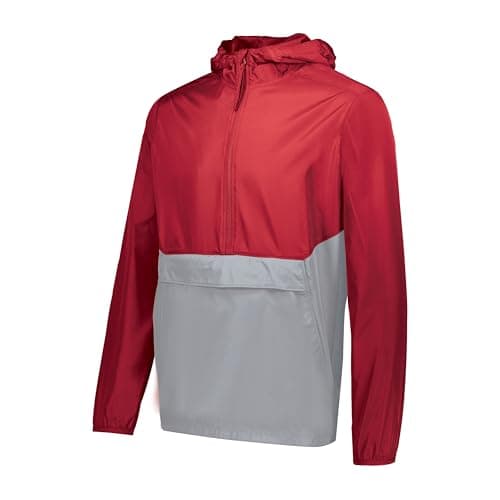 Holloway Men's Pack Pullover + Warmth + Outdoor Adventures + Lightweight + Moisture-Wicking + Spacious Pockets + Durable