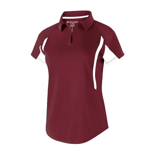 Holloway Women's Avenger Polo Cold Weather Protection Active Outdoor Men's Women's Lightweight Breathable Sweat-wicking