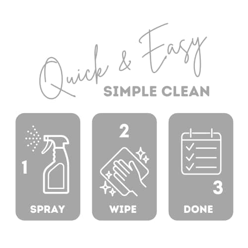 Quick Shine Stainless Steel Cleaner and Polish 24oz | Removes Grime & Leaves a Streak-Free Shine | Non-abrasive pH Neutr