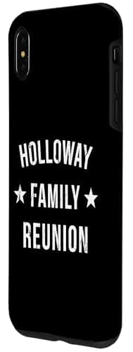 Holloway Matching Family Reunion T-Shirt for iPhone XS Max Users
| Holloway Family Reunion Matching T-Shirt and Case Se