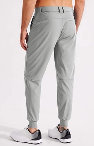 Libin Men's 4-Way Stretch Golf Joggers with Pockets Global Recycled Standard  
Libin Men's Slim Fit Sweatpants for Work