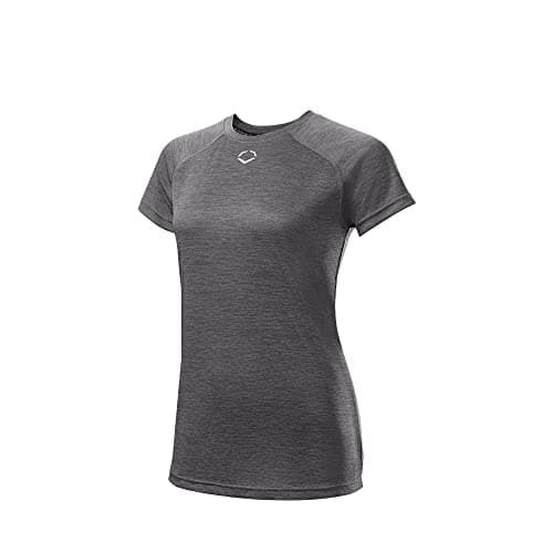 EvoShield Women's Fx Short Sleeve Training Tee + Moisture Wicking + Active Women Athletes + Gym and Fitness Studio + Bre