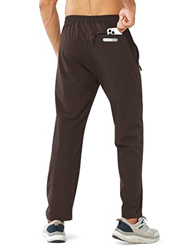 NORTHYARD Men's Lightweight Athletic Pants for Running and Workout
| NORTHYARD Men's Jogging Joggers in Gym with Zipper