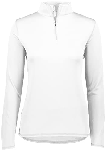 Augusta Sportswear Women's Attain Color Secure Performance Quarter-Zip Pullover - High Durability - Active Females - Out