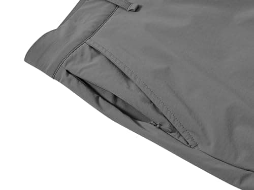 MoFiz Men's Lightweight Hiking Shorts Slim Stretch Golf Shorts Active Waistband