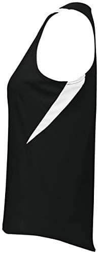 Holloway Ladies Pr Max Track Jersey 2Xl Black/White for Running Outdoor Sports Fitness Black/White Features Lightweight