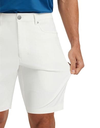 M MAELREG Quick Dry Lightweight Golf Shorts for Men 7" 9" Inseam Casual Moisture Wicking Stretch Flat Front Shorts  
M M
