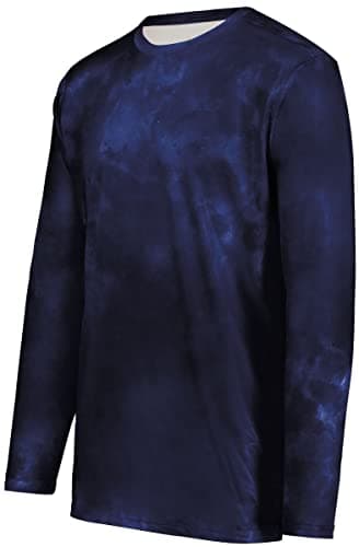 Holloway Men's Cotton-Touch Poly Cloud Long Sleeve Tee for Active Men in Casual Settings
| Holloway Men's Cotton-Touch