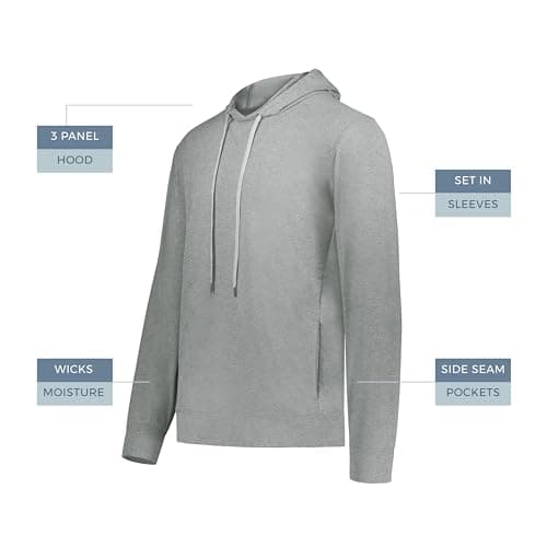 Holloway Men's Warm and Comfortable Ventura Soft Knit Hoodie for Outdoor Adventurers
| Holloway Men's Stylish and Funct