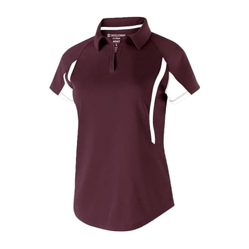 Holloway Women's Avenger Polo Cold Weather Protection Active Outdoor Men's Women's Lightweight Breathable Sweat-wicking