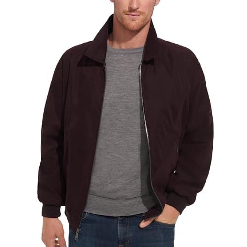 Weatherproof Men's Golf Jacket - Lightweight Windbreaker, Water-Resistant Microfiber Shell for Golf Enthusiasts
| Weath
