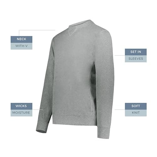 Holloway Men's Ventura Soft Knit Crew Fleece Jacket for Outdoor Activities
| Holloway Men's Ventura Soft Knit Crew Hood