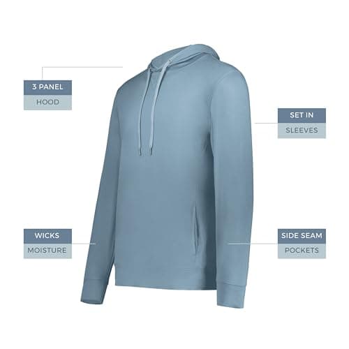Holloway Men's Ventura Soft Knit Hoodie + Cozy + Active Men + Outdoor + Warmth + Medium Size + Winter Essentials