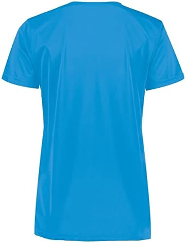 Holloway Sportswear Womens Momentum TEE M Power Blue Fast Drying Tech Fit Moisture Wicking Marathon Running