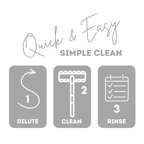 Quick Shine Multi Surface Concentrated Floor Cleaner 27oz | Powerful Cleaning | Hardwood, Laminate, Tile & Stone | Homeo