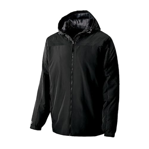Holloway Bionic Hooded Jacket for Men - All-weather Athlete and Team Wear - Moisture Wicking, Windproof, and Thermoregul