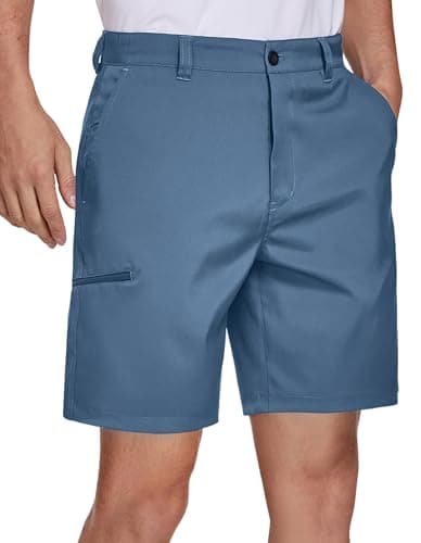 PULI Mens Golf Hybrid Shorts Quick Dry Lightweight Casual Shorts with Pockets
| PULI Mens Golf Hybrid Shorts Stretch Hi