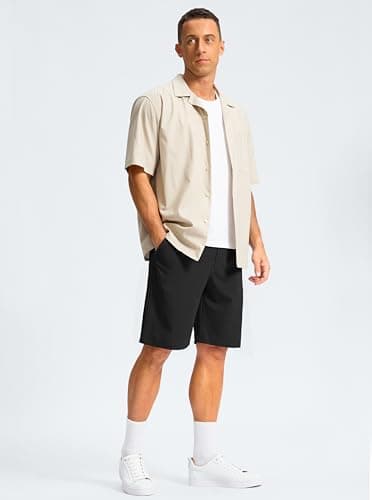 G Gradual Men's Lightweight Quick Dry Breathable Golf Shorts for Casual Work and Play
| G Gradual Men's Stretch 9" Golf