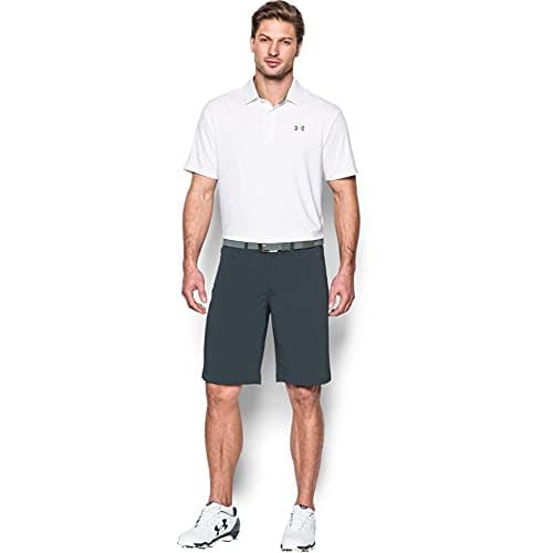 Under Armour Men's Tech Golf Shorts - Moisture-Wicking Fabric | Suitable for Golf Enthusiasts | Ideal for Golf Practice