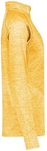 Holloway Sportswear Womens Electrify Coolcore® 1/2 Zip Pullover - Gold Heather | Fast Drying | Breathable | Ideal for Ru