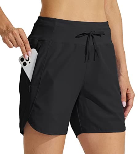 Willit Women's Quick Dry Athletic Running Shorts 5" High Waisted Workout Hiking Global Recycled Standard

Willit Women's