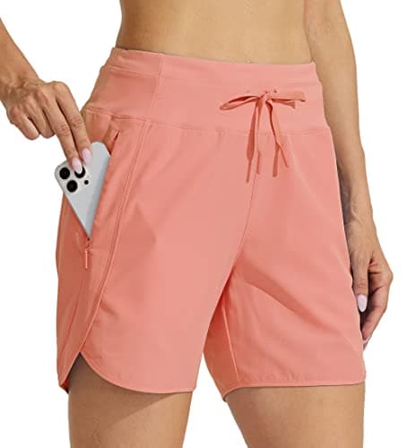 Willit Women's Quick Dry Athletic Running Shorts 5" High Waisted Workout Hiking Global Recycled Standard

Willit Women's