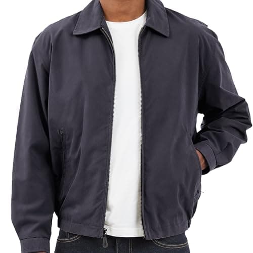 LONDON FOG Men's Auburn Zip-Front Golf Jacket for Regular & Big-Tall Sizes | Premium Waterproof Golf Jacket | Perfect fo