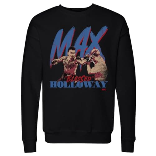 Max Holloway UFC 500 Level Crewneck Sweatshirt - Fighters Strike WHT  
Max Holloway UFC 500 Level Sweatshirt for Fighter