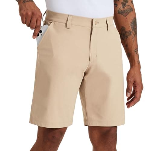 Willit Men's Quick Dry Golf Shorts for Hiking and Casual Wear with Pockets
| Willit Men's Stretch Work Dress Shorts Glo