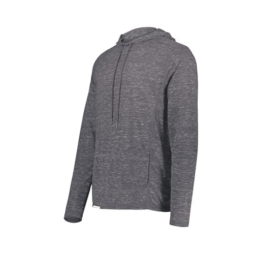 Holloway Men's Warm Monterey Hoodie for Outdoor ActivitiesHeat Retaining Fleece Hoodie, Men's Large, Black, Winter Gear,